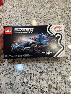 LEGO Speed Champions Blue and Black Formula 1 Race Car